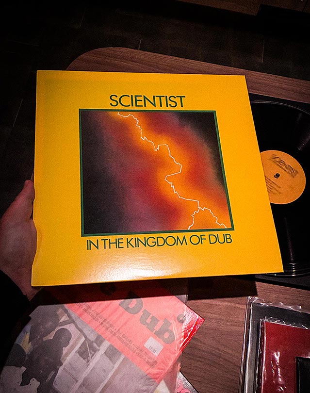 Scientist album sleeve In the Kingdom of Dub
